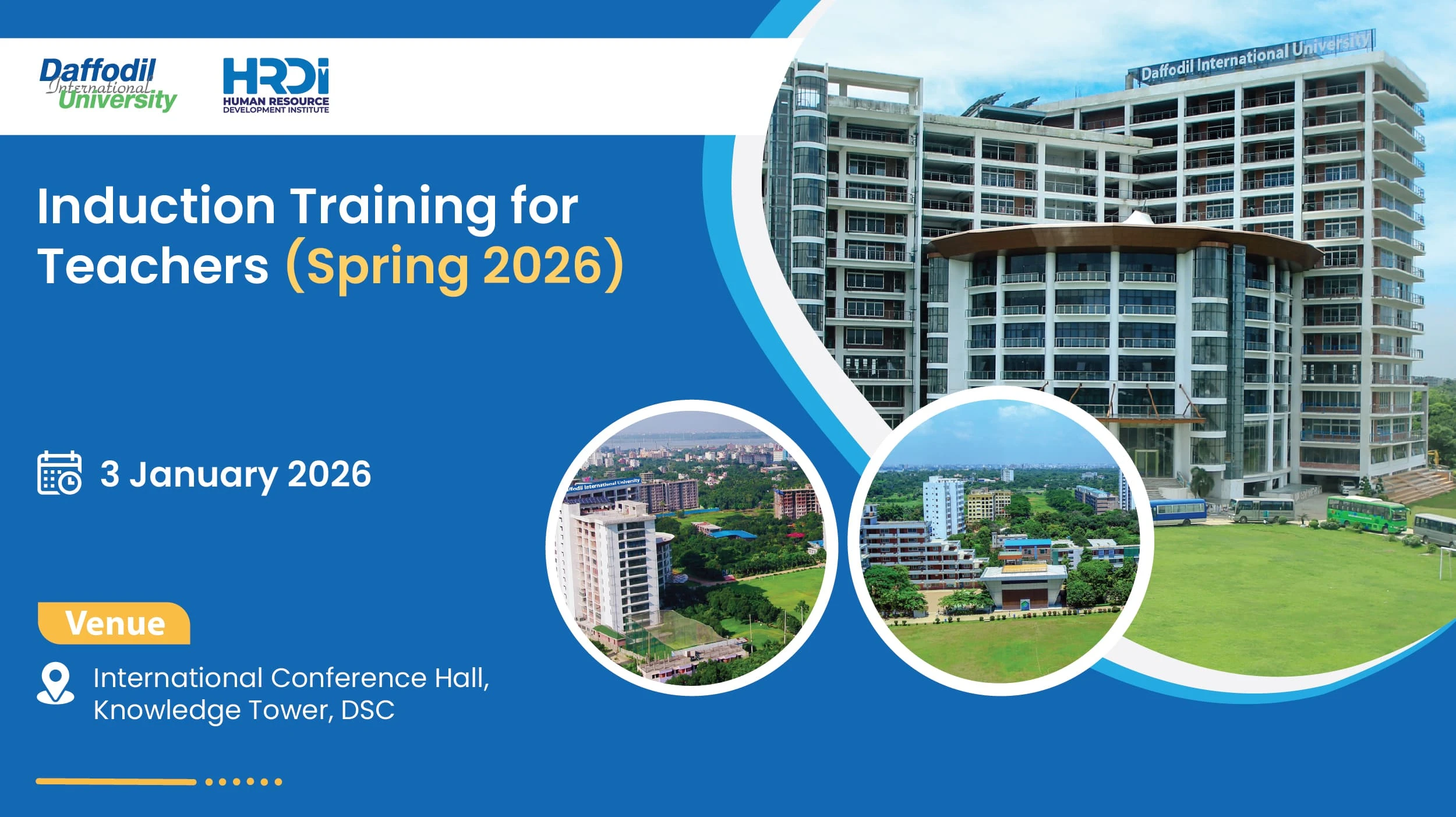 Induction Training for Teachers (Spring 2026)